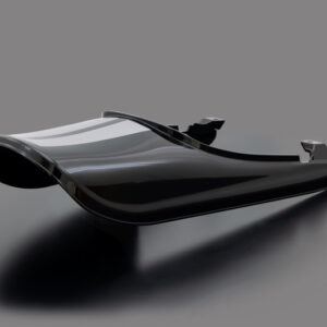 Metallic Diablo Black Silver Line Long Tail Cowl Z900RS CAFE