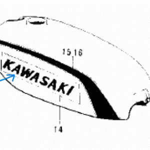 56013-051-SP DECAL,FUEL TANK