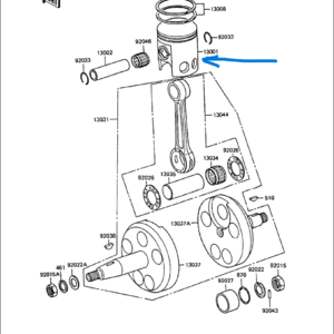 13001-1041 PISTON, STD