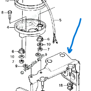 25008-1019. BRACKET,METER