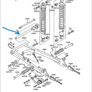 42036-1019 SLEEVE, SWING ARM