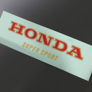 CB400F Tank Sticker (for Blue Tank <Red Letter>)