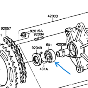BEARING,B,6004ZZC3/2A