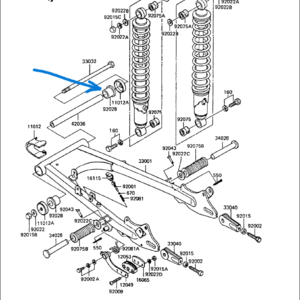 92028-1027 BUSH, SWING ARM