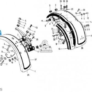 35004-048-70 FENDER-FR,GREEN