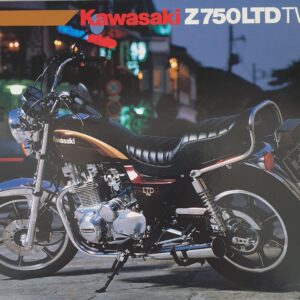 1983 Kawasaki Z750LTD Twin Sales Brochure