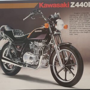 1983 Kawasaki Z440LTD A4 Sales Brochure