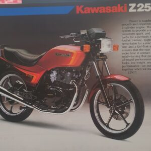 1983 Kawasaki Z250T Sales Brochure
