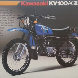 1983 Kawasaki KV100 B9 Sales Brochure