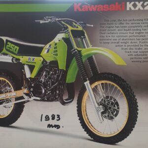 1983 Kawasaki KX250 C1 Sales Brochure