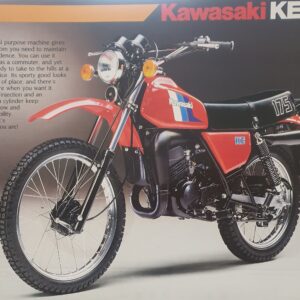 1983 Kawasaki KE175D5 Sales Brochure