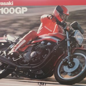 1981 Kawasaki GPz1100B1 Sales Brochure