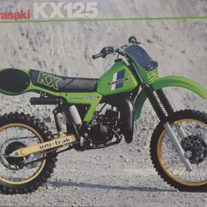 1982 Kawasaki KX125B1 Sales Brochure
