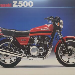 1982 Kawasaki Z500B4 Sales Brochure