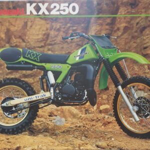 1982 Kawasaki KX250 B1 Sales Brochure