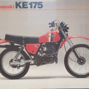 1982 Kawasaki KE175 D4 Sales Brochure