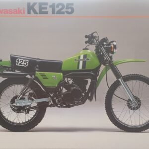 1982 Kawasaki KE125 A9 Sales Brochure