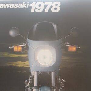 Kawasaki 1978 Year Model Sales Brochure