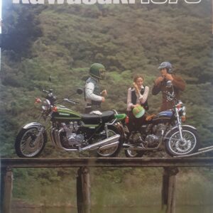 1976 Kawasaki Model Sales Brochure
