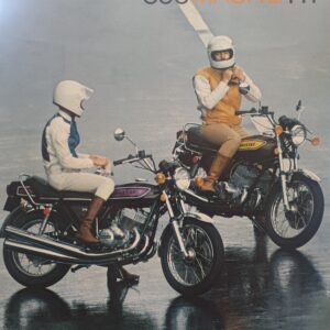 1975 Kawasaki 750 MACH IV H2 and 500 MACH III H1 Sales Brochure