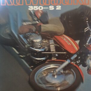 1973 Kawasaki 350 S2 'Step up to precision power' Sales Brochure