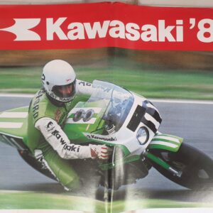 1981 Kawasaki Year Model Brochure/Poster