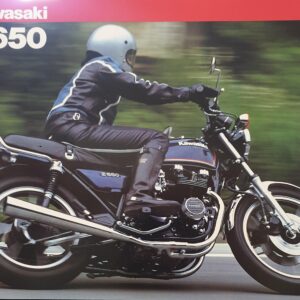 1981 Kawasaki Z650 F2 Sales Brochure