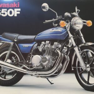 1981 Kawasaki Z650F1 Sales Brochure