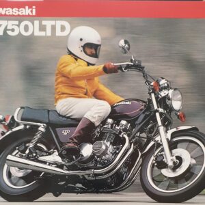 1981 Kawasaki Z750LTD Sales Brochure