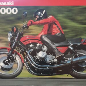 1981 Kawasaki Z1000J1 Sales Brochure