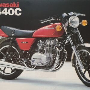 1981 Kawasaki Z440C1 Sales brochure