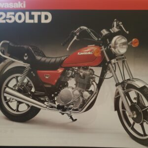 1981 Kawasaki Z250G2 Sales Brochure