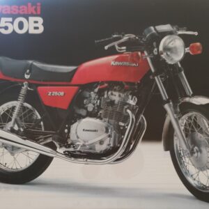 1981 Kawasaki Z250B1 Sales Brochure