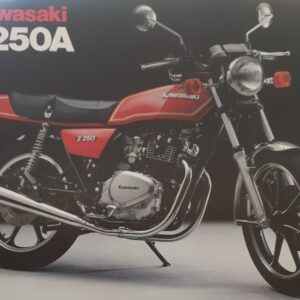 1981 Kawasaki Z250A2 Sales Brochure