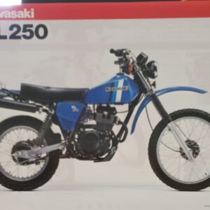 1981 Kawasaki KL250 Sales Brochure