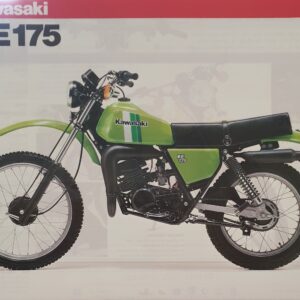 1981 Kawasaki KE175 D3 sales Brochure