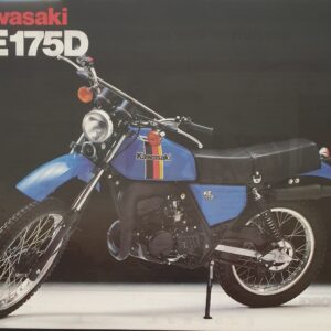 1981 Kawasaki KE175 D2 Sales Brochure