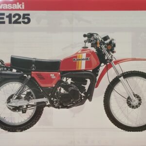 1981 Kawasaki KE125 A8 Sales Brochure