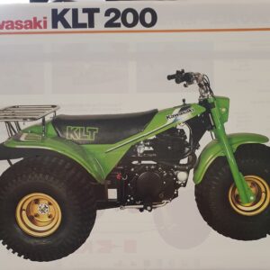 1982 Kawasaki KLT200 Sales Brochure