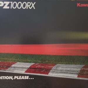 1986 Kawasaki GPZ1100RX Sales Booklet