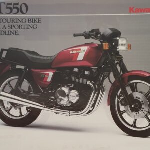 1986 Kawasaki GT550 Sales Brochure
