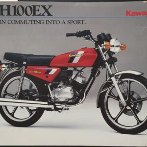 1986 Kawasaki KH100EX (G5) Sales Brochure
