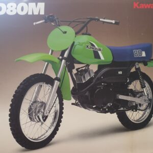 1986 KAWASAKI KD80M SALES BROCHURE