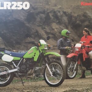 1985 KAWASAKI KLR250 SALES BROCHURE