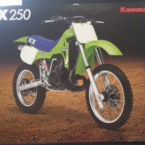 1986 KAWASAKI KX250-D2 SALES BROCHURE