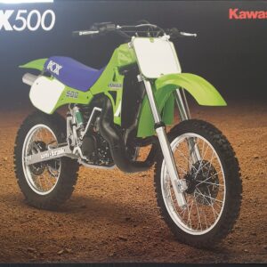 1986 KAWASAKI KX500-B2 SALES BROCHURE