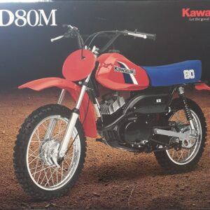 1986 KAWASAKI KD80-M7 SALES BROCHURE