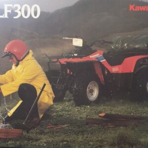 1986 KAWASAKI KLF300-A2 SALES BROCHURE