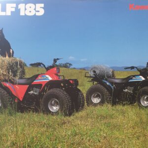 1985 KAWASAKI KLF185-A1 SALES BROCHURE
