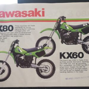 KAWASAKI KX80 & KX60 SALES BROCHURE